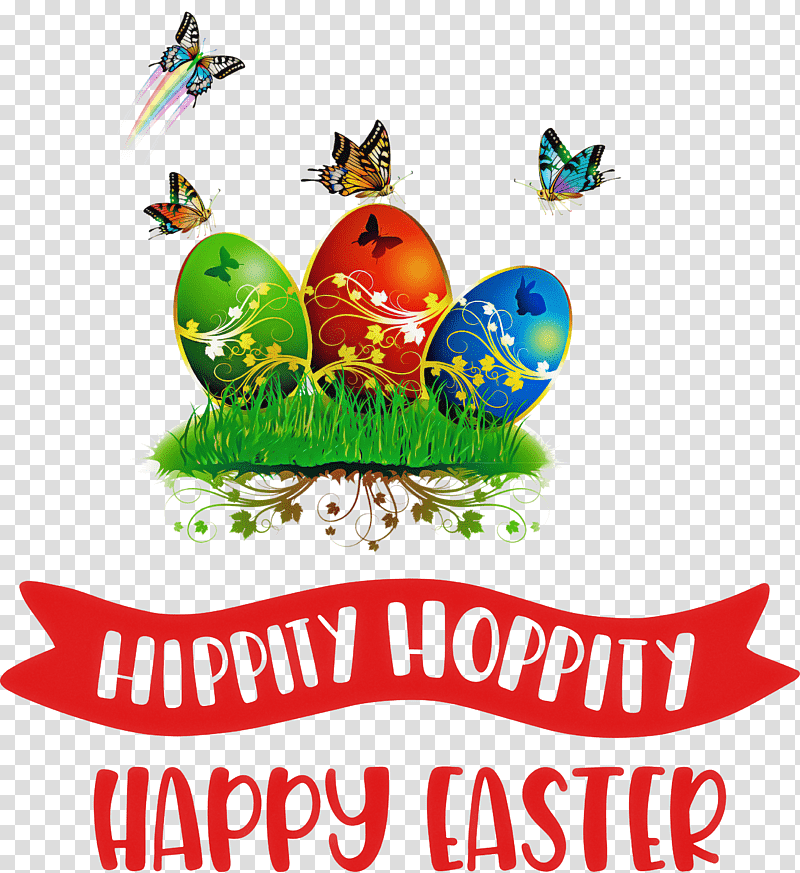 Hippity Hoppity Happy Easter, Christmas Day, Holiday, Chinese New Year, Fathers Day, Mardi Gras, Easter Egg transparent background PNG clipart