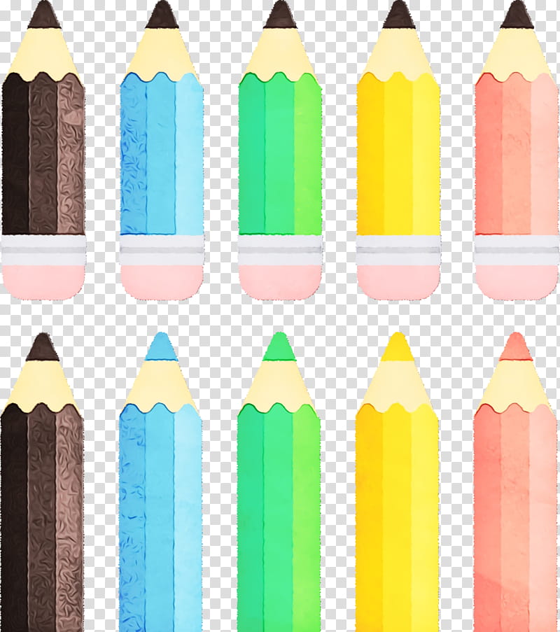 pencil, Back To School Supplies, Watercolor, Paint, Wet Ink transparent background PNG clipart