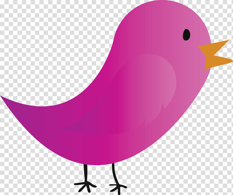 bird pink beak purple violet, Cartoon Bird, Cute Bird, Perching Bird, Sparrow, Songbird transparent background PNG clipart