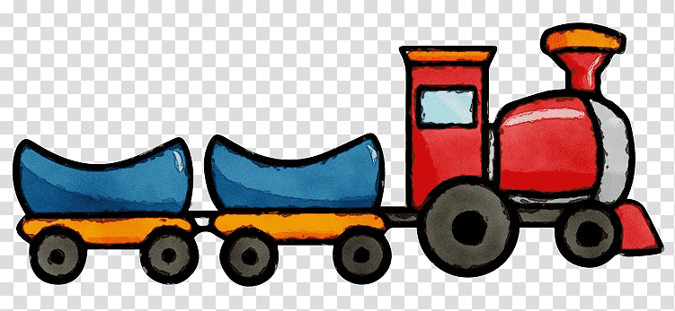 car transport cartoon automobile engineering, Watercolor, Paint, Wet Ink transparent background PNG clipart