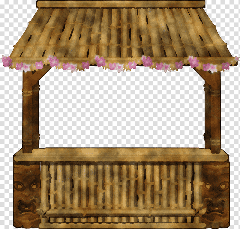 tiki culture tiki bar tiki bar tv line art tiki transparent background PNG clipart