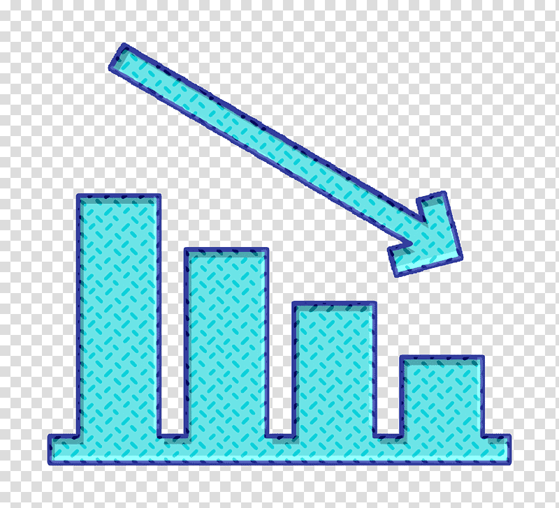 Decreasing icon Down icon Business icon, Meter, Line, Number, Microsoft Azure, Algebra, Geometry transparent background PNG clipart