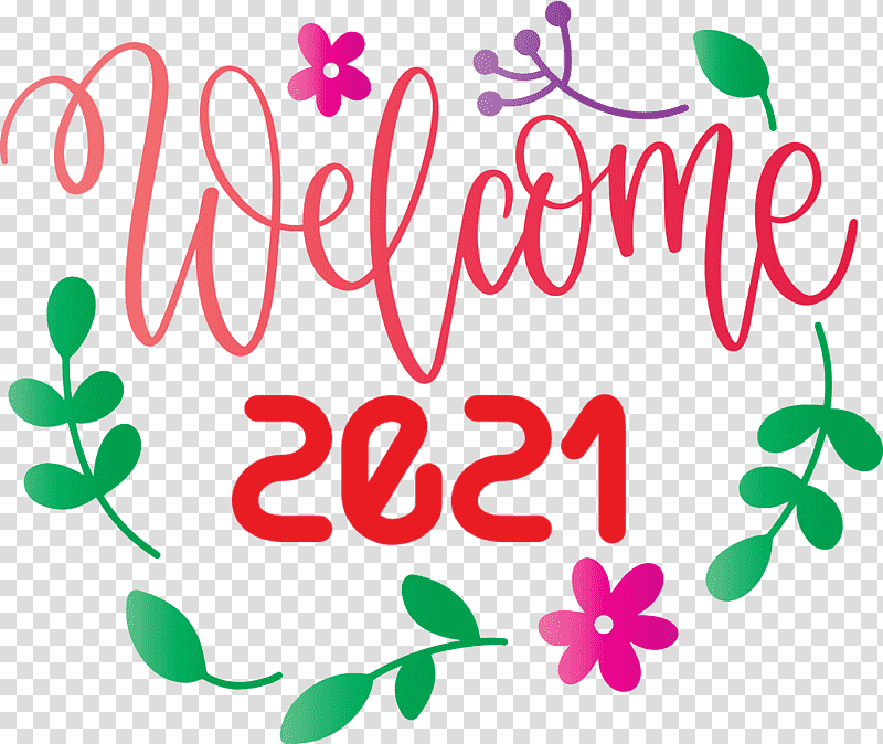 Welcome 2021 Year 2021 Year 2021 New Year, Year 2021 Is Coming, Floral Design, Stencil, Folk Art, Cricut, Bienvenida La Primavera transparent background PNG clipart