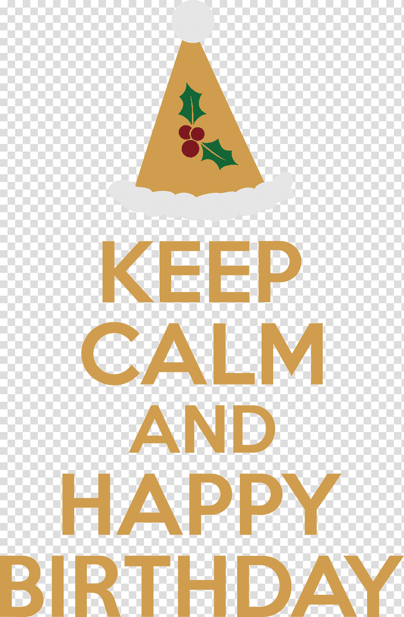 Birthday Keep Calm Happy Birthday, Birthday
, Happy Birthday
, Christmas Tree, Christmas Day, Logo, Christmas Ornament M transparent background PNG clipart