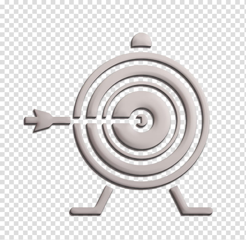 Target icon Center icon Startup icon, Spiral, Metal transparent background PNG clipart
