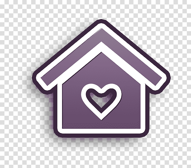 Like icon buildings icon Real Estate 2 icon, House, Rent, Agenzia Immobiliare, Estate Agent, Violet, Sales transparent background PNG clipart