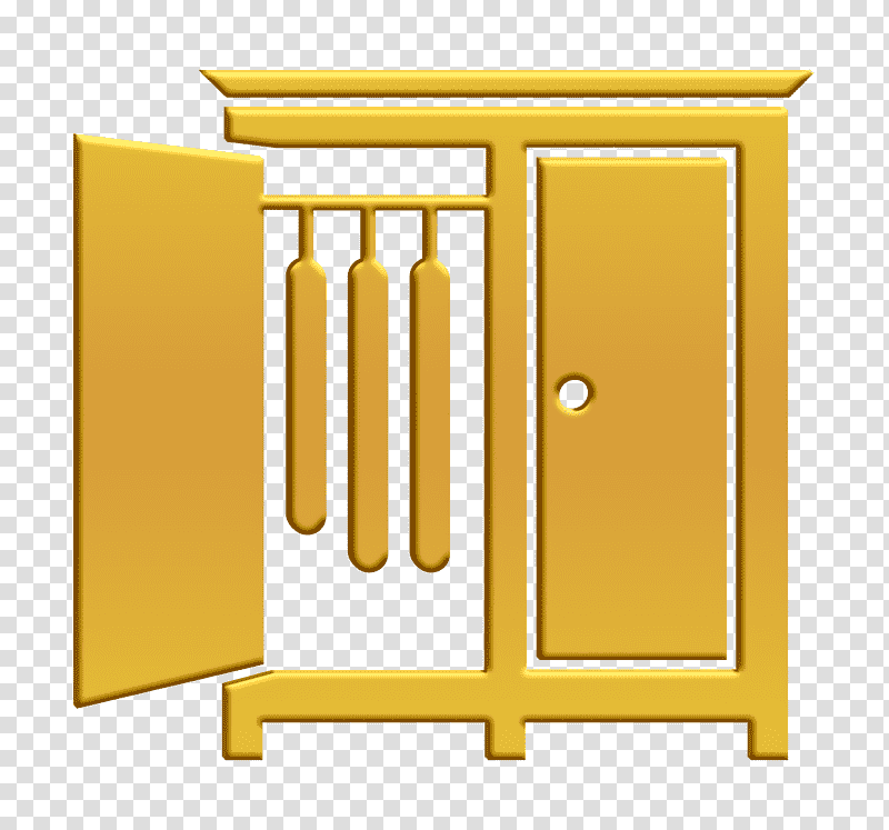 Closet icon Tools and utensils icon Bedroom closet with opened door of the side to hang clothes icon, House Things Icon, Black Screen Of Death, Tela, Highdefinition Video, Of Nothing, Teletubbies Say 