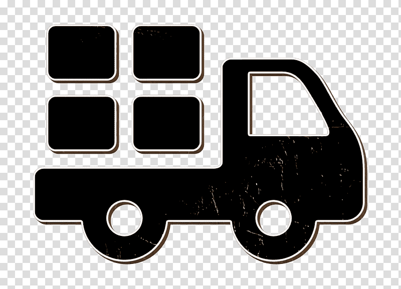 Delivery trucks men and boxes icon transport icon, Truck Icon, Delivery Icon, Pictogram, transparent background PNG clipart