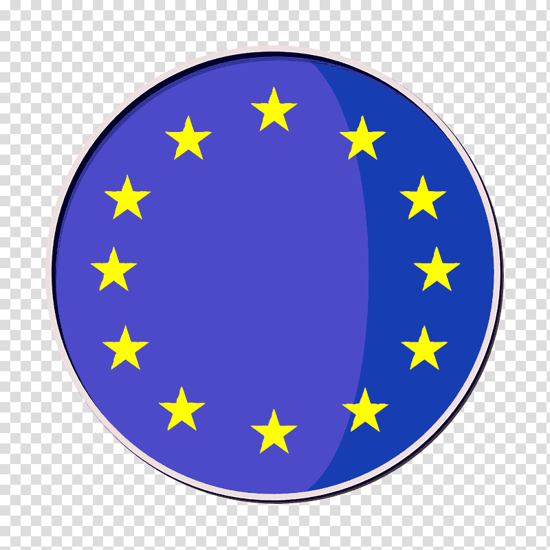 European union icon Flags icon Europe icon, Flag Of Europe, Symbols Of The European Union, European Commissioner transparent background PNG clipart