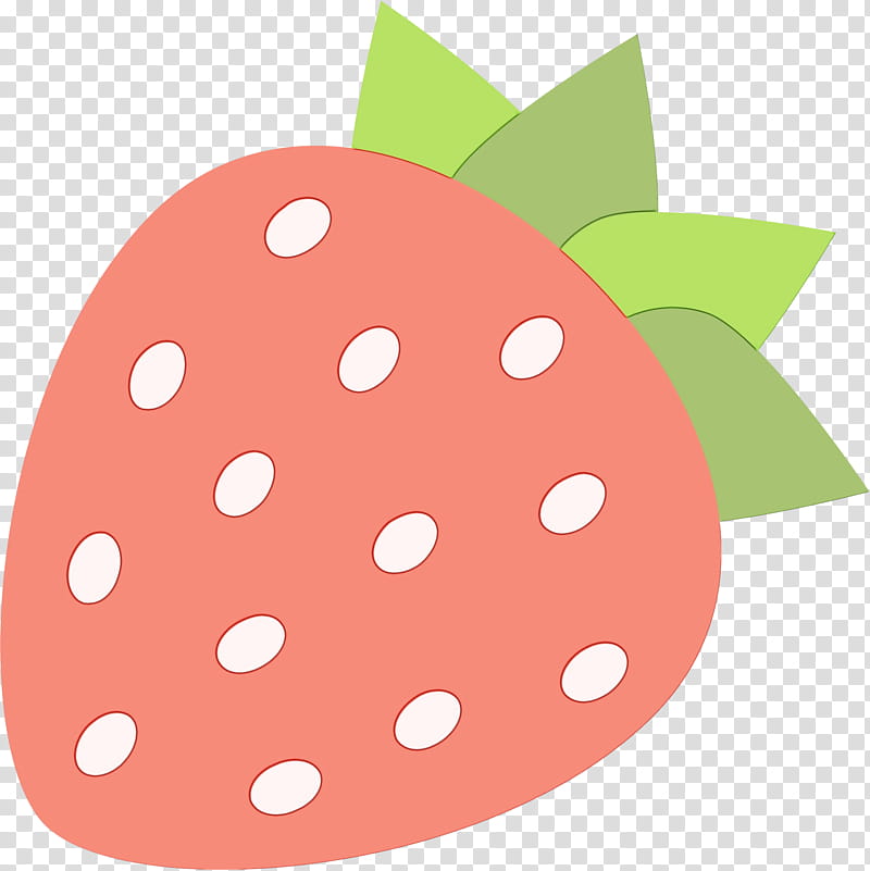Strawberry, Cheesecake, Cartoon, Polka Dot, Strawberries, Pink, Fruit, Plant transparent background PNG clipart