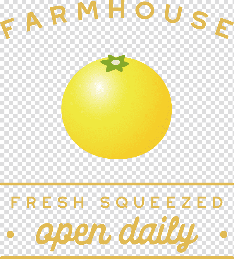 farmhouse fresh squeezed open daily, Lemon, Yellow, Line, Meter, Fruit, Citrus transparent background PNG clipart