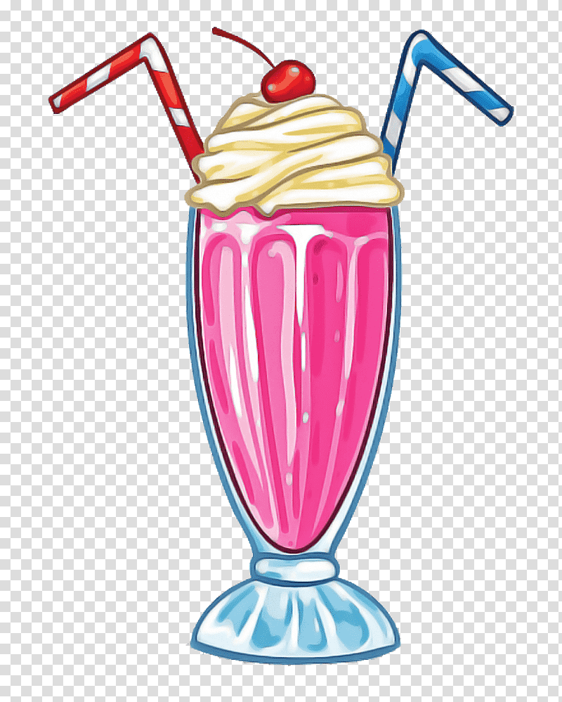 Milkshake, Smoothie, Banana Smoothie, Banana Milkshake, Sundae, Cartoon transparent background PNG clipart