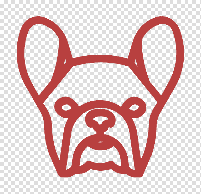 French Bulldog icon Dog icon Dog Breeds Heads icon, Puppy, Pug, Shar Pei, Rottweiler, Greyhound transparent background PNG clipart