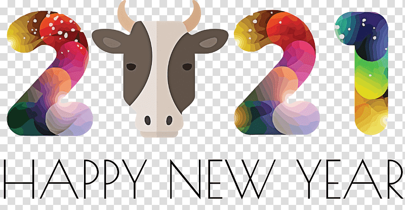 2021 Happy new year 2021 New Year, Logo, Banner, Meter, Plastic transparent background PNG clipart