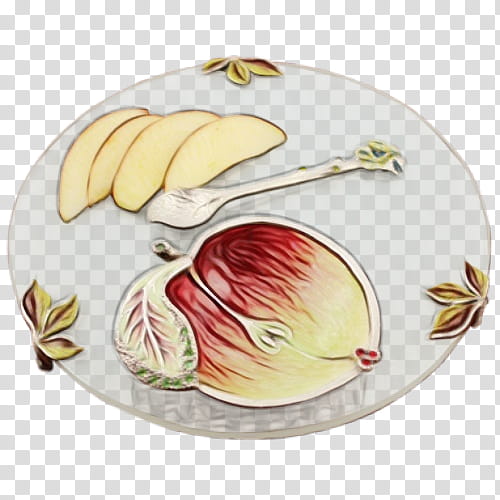 platter porcelain oval fruit, Watercolor, Paint, Wet Ink transparent background PNG clipart