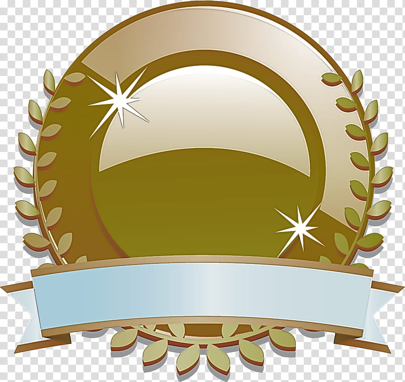 gold badge ribbon badge blank badge, Arch, Architecture, Logo, Circle, Emblem transparent background PNG clipart