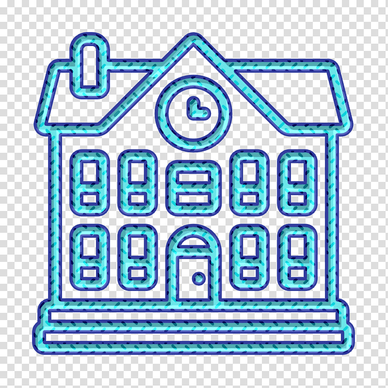 City life icon School icon, Line, Meter, Number, Geometry, Mathematics transparent background PNG clipart