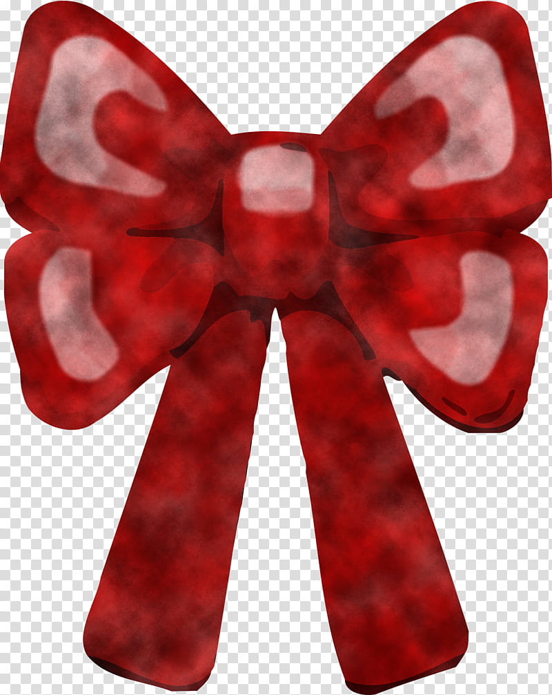 Christmas bow-knot, Christmas Bowknot, Red, Ribbon, Maroon, Bow Tie transparent background PNG clipart