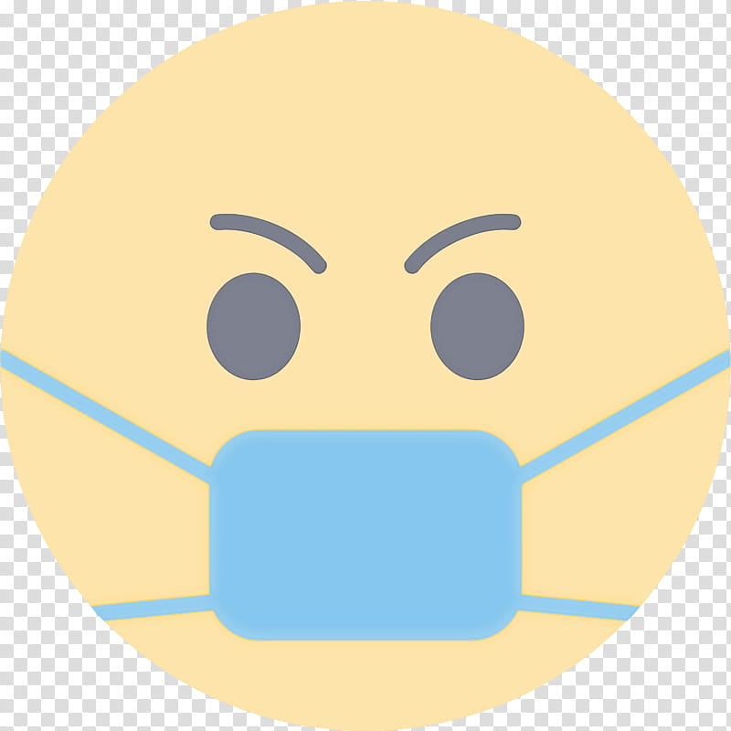 medical mask surgical mask, Face, Emoticon, Facial Expression, Smile, Yellow, Head, Nose transparent background PNG clipart