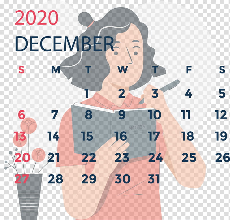 December 2020 Printable Calendar December 2020 Calendar, Public Relations, Text, Line, Point, Calendar System, Month, Conversation transparent background PNG clipart