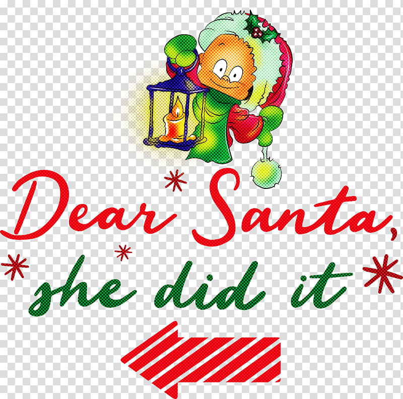 Dear Santa Santa Claus Christmas, Christmas , Christmas Day, Christmas Ornament, Christmas Ornament M, Holiday, Meter transparent background PNG clipart