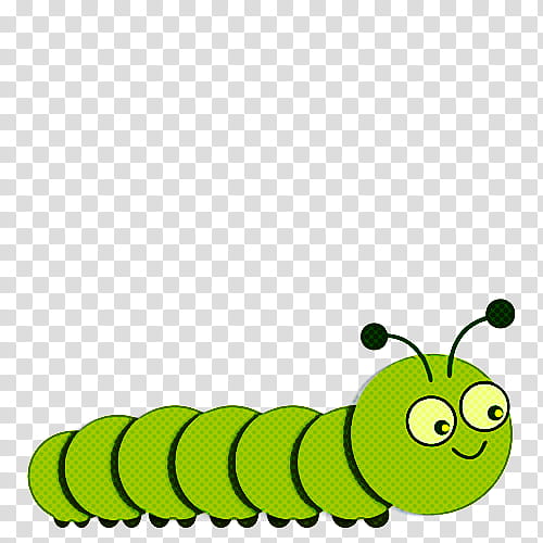 caterpillar insect green larva moths and butterflies, Plant transparent background PNG clipart