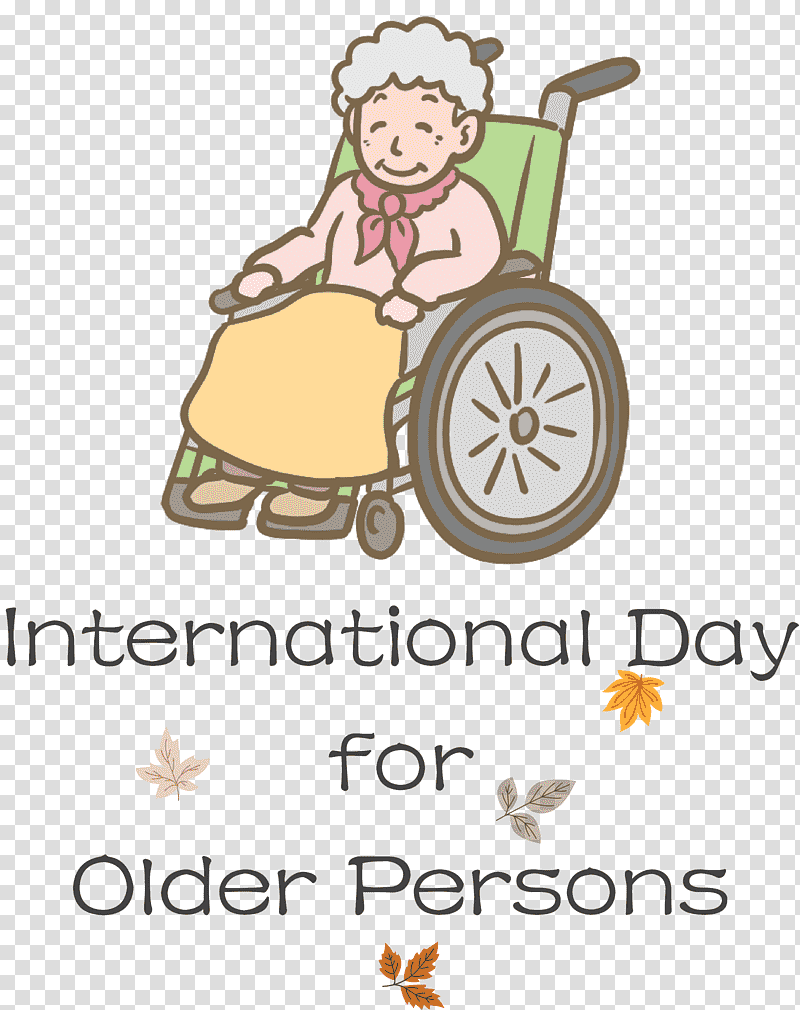International Day for Older Persons International Day of Older Persons, Logo, Cartoon, Meter, Line, Happiness, Behavior transparent background PNG clipart