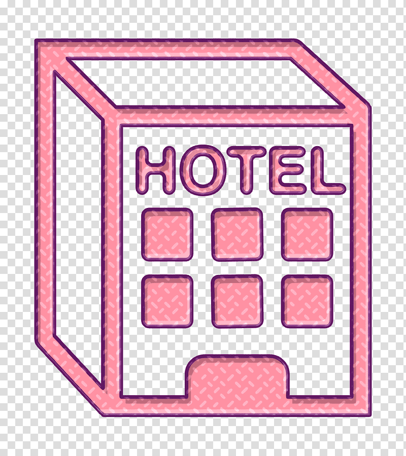 travel icon Hotel building icon Tourism icon, Meter, Line, Cartoon, Number, Geometry, Mathematics transparent background PNG clipart