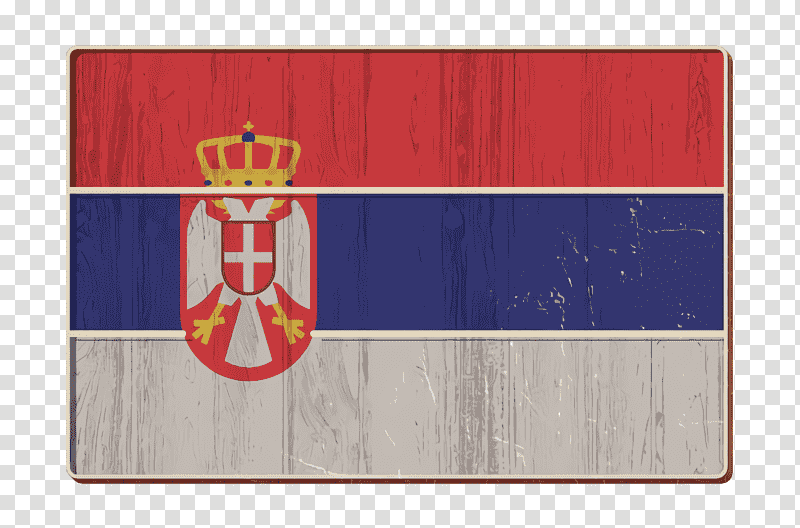International flags icon Serbia icon, PlaceMat, Rectangle M, Geometry, Mathematics transparent background PNG clipart