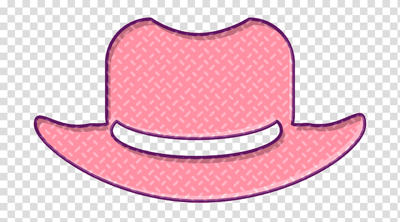 fashion icon Iconographicons icon Cowboy hat variant icon, Hat Icon transparent background PNG clipart