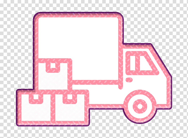 Truck icon Delivery icon, Logo, Middle Ages, Goods, Online Shopping, Number, Text transparent background PNG clipart