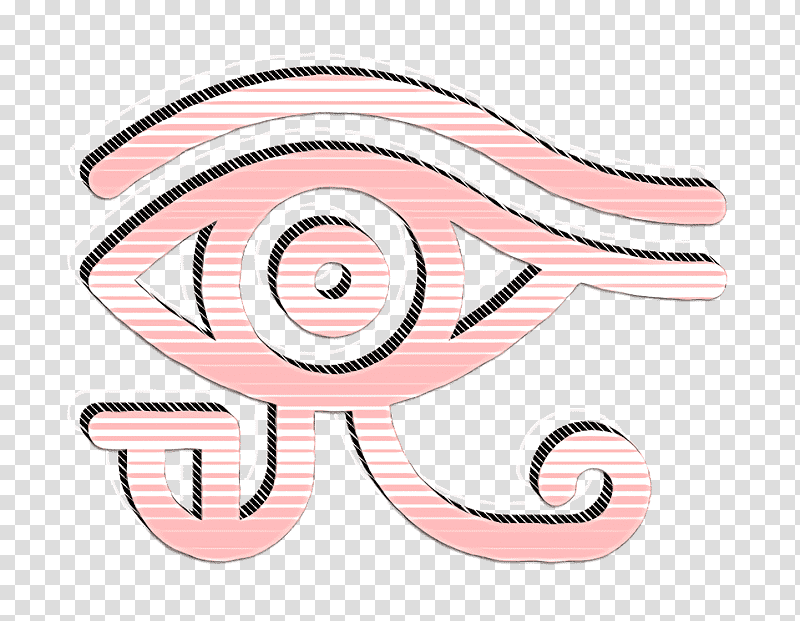 Egypt icon God icon Eye of ra icon, Logo, Meter, Line, Area, Science, Mathematics transparent background PNG clipart
