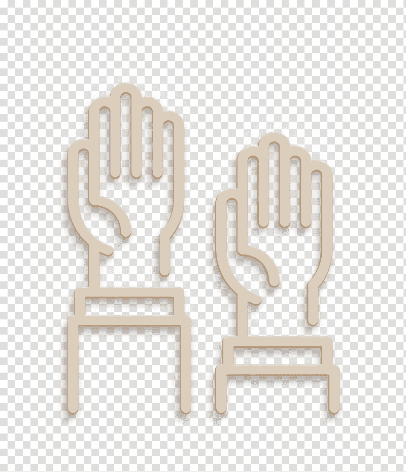 High School Set icon Man icon Hands icon, Furniture, Chair M, Meter transparent background PNG clipart
