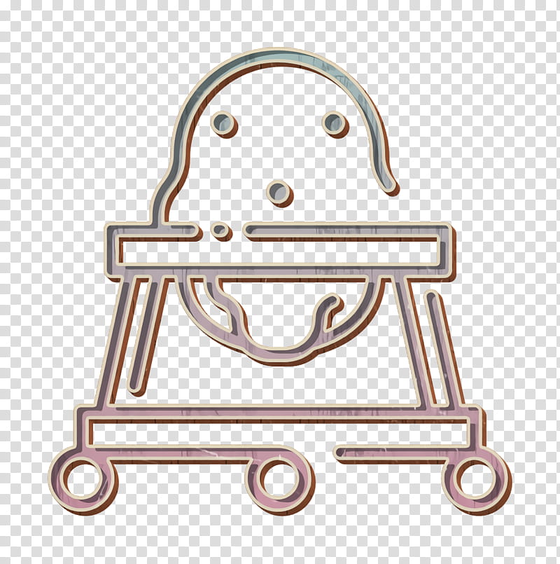 Baby walker icon Baby Shower icon Kid and baby icon, Walking, Baby Activity Center, Infant, Editing transparent background PNG clipart