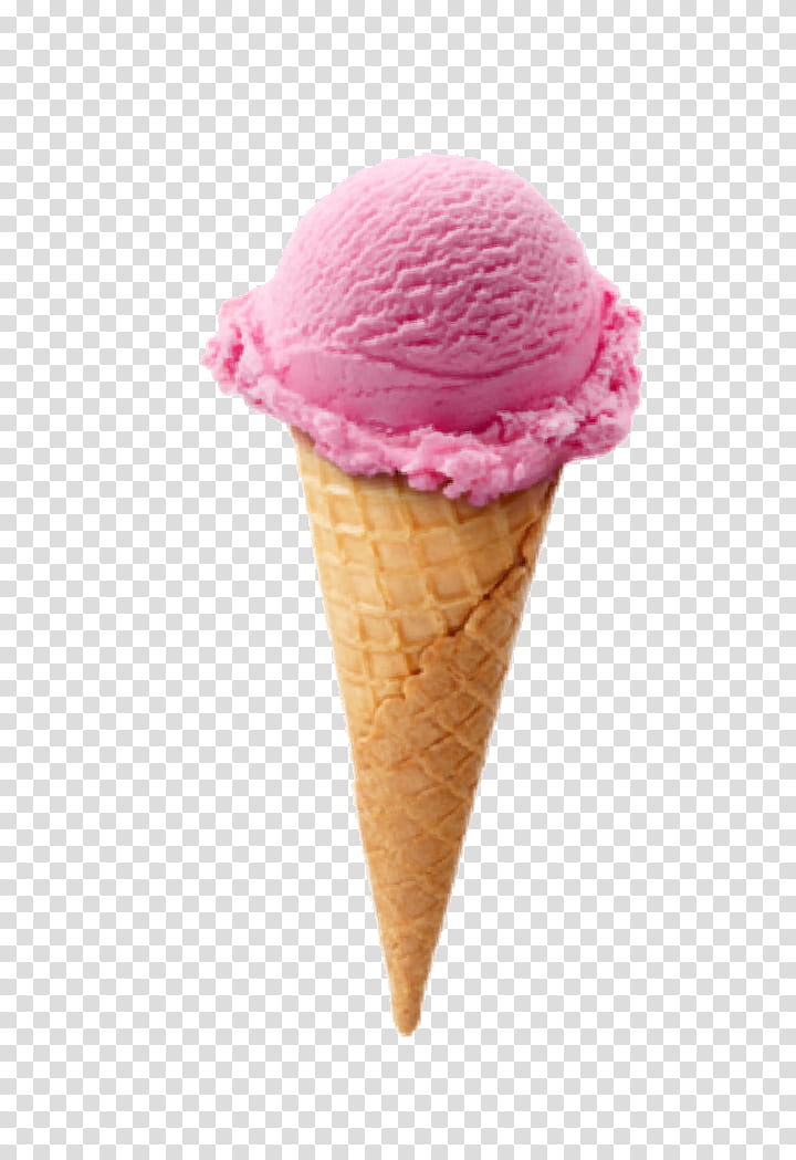 Ice cream, Ice Cream Cone, Gelato, Frozen Dessert, Dondurma, Food, Pink, Sorbet transparent background PNG clipart