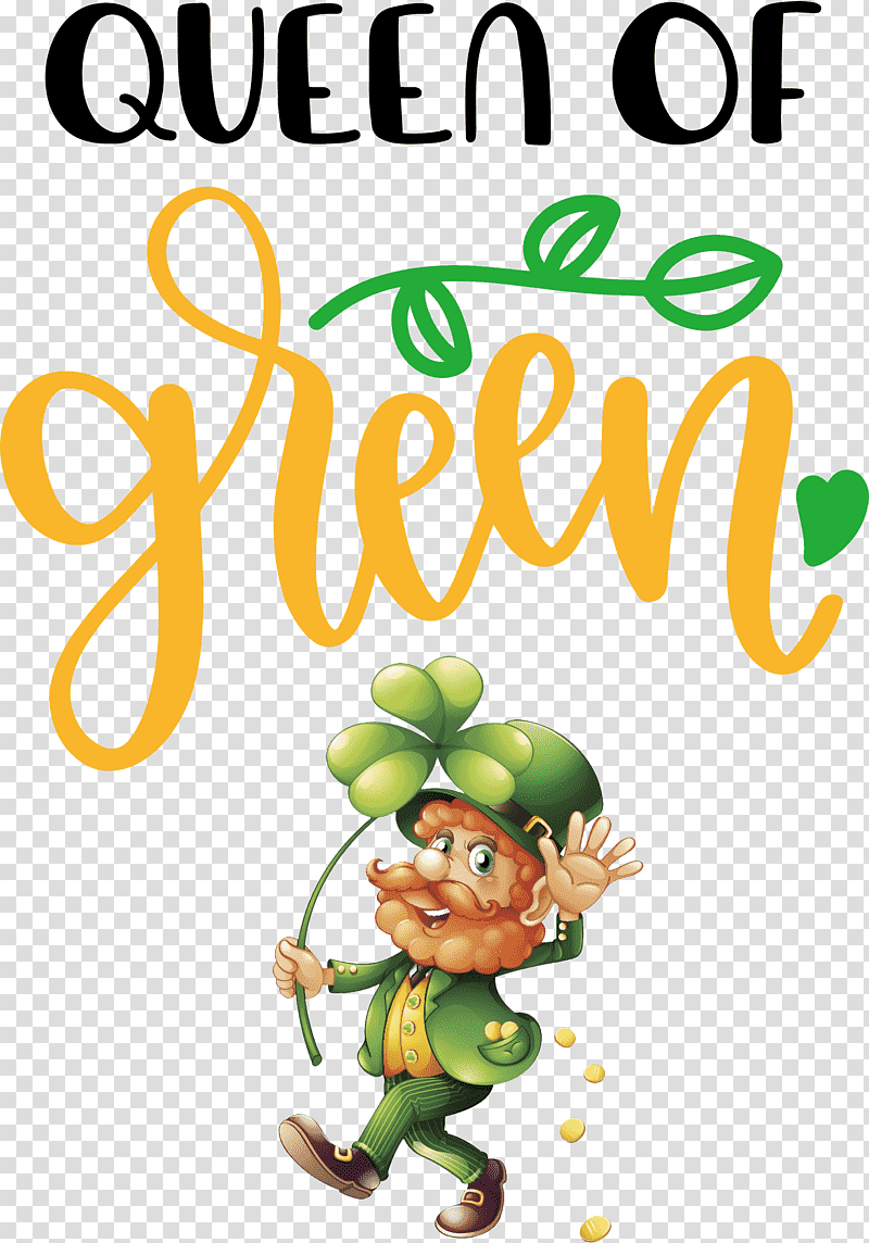 Queen of Green St Patricks Day Saint Patrick, Saint Patricks Day, March 17, Shamrock, Duende, Leprechaun, Clover transparent background PNG clipart