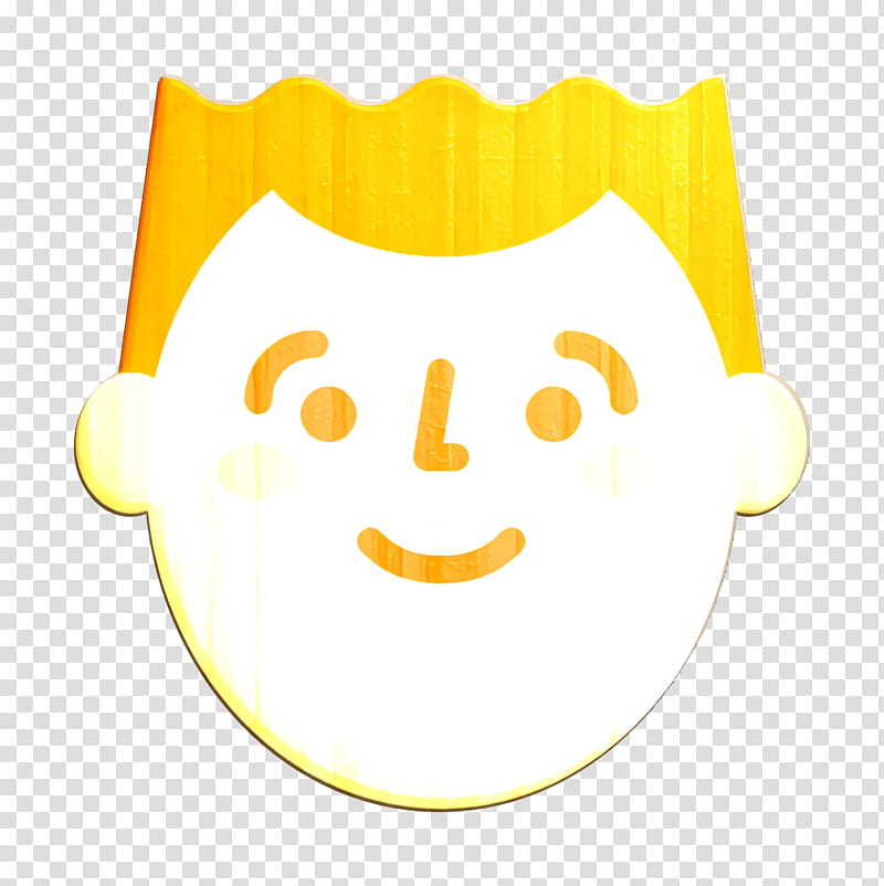 Man icon Happy People icon, Smiley, Yellow, Meter, Cartoon, Computer transparent background PNG clipart