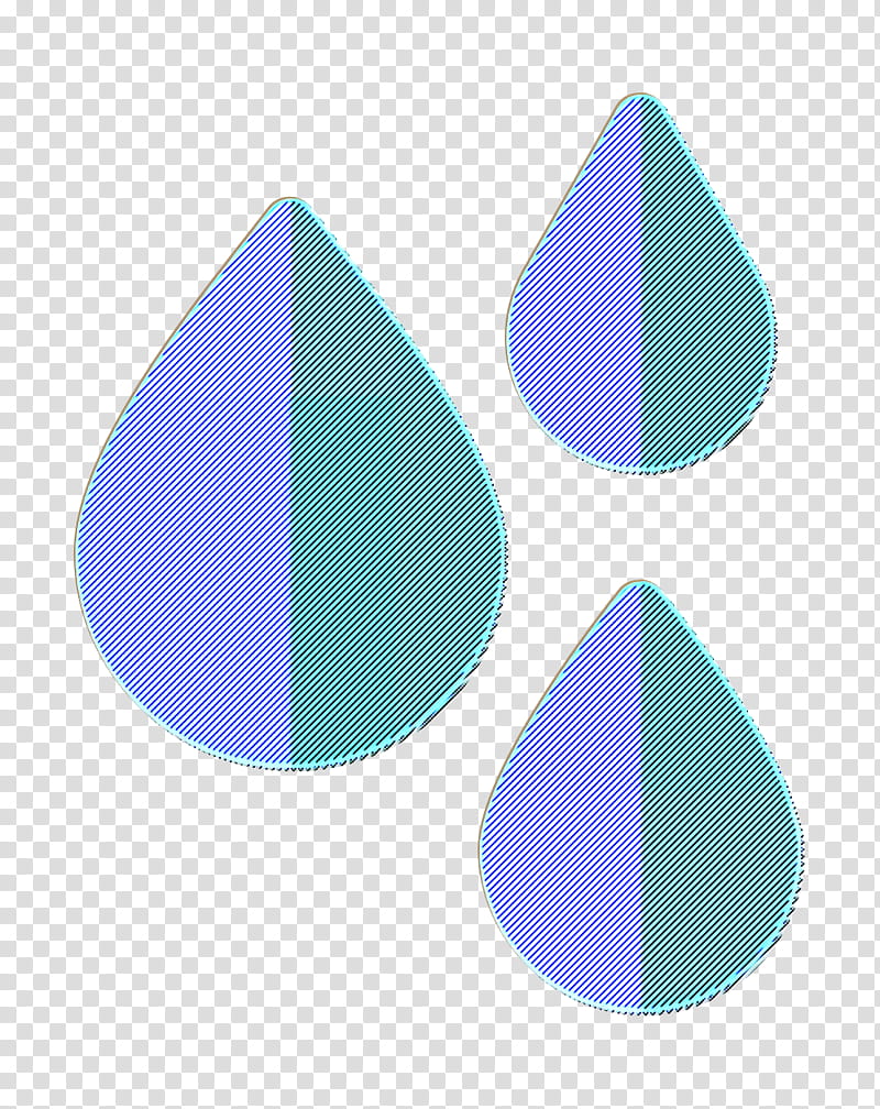 Water icon Rain icon Mother Earth Day icon, Triangle, Cone, Turquoise, Geometry, Mathematics transparent background PNG clipart