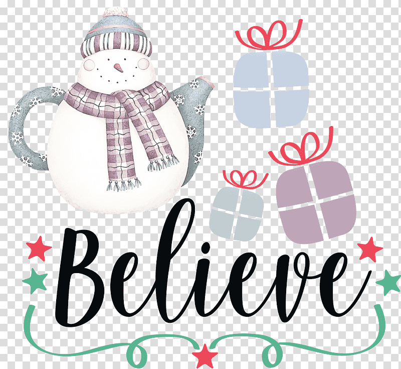 Believe Santa Christmas, Christmas , Christmas Day, Christmas Ornament, Holiday, Santa Claus, Holiday Ornament transparent background PNG clipart