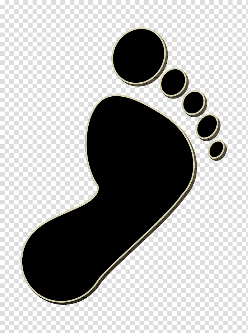medical icon Footprint icon Human feet shape icon, Medical Icons Icon, Shoe, Barefoot, transparent background PNG clipart