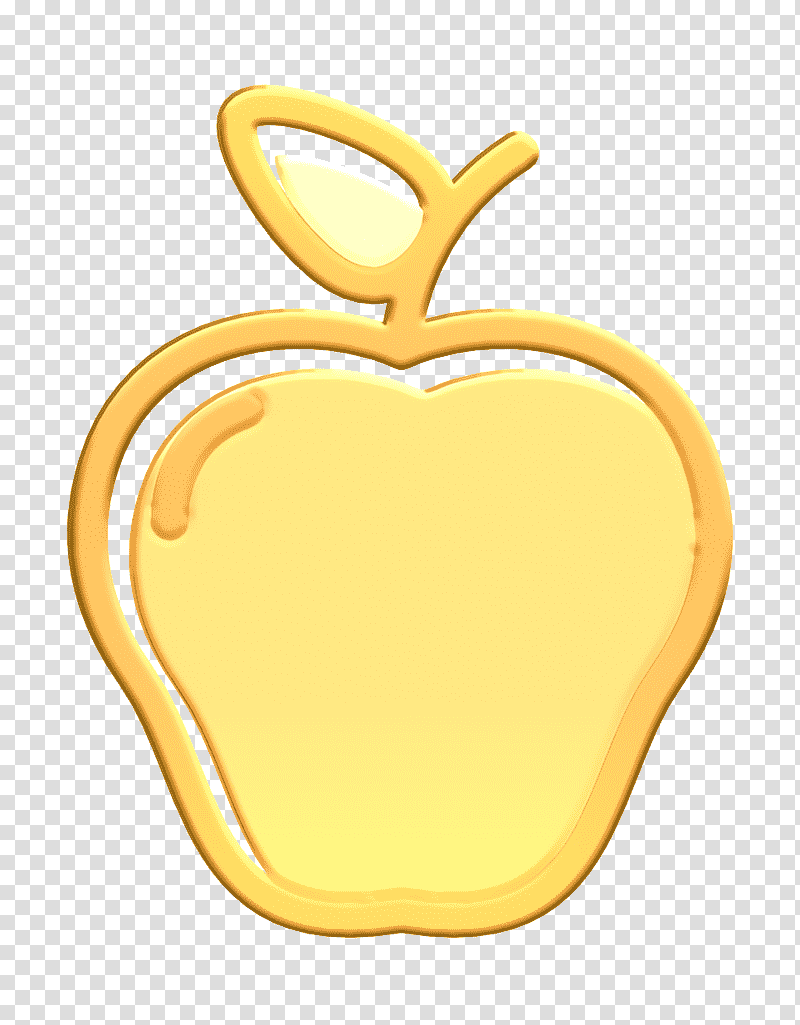 Apple icon Fruit icon Linear Color Food Set icon, Food Icon, Gold, Yellow, Heart, M095, Science transparent background PNG clipart Apple icon Fruit icon Linear Color Food Set icon, Food Icon, Gold, Yellow, Heart, M095, Science transparent background PNG clipart