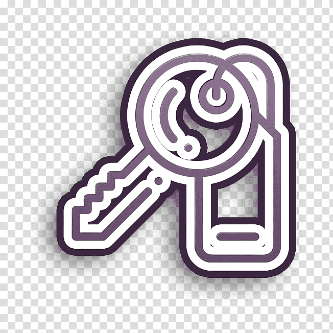 Room key icon Bed & breakfast icon Key icon, Bed Breakfast Icon, Logo, Symbol, Meter, Line, Mathematics transparent background PNG clipart