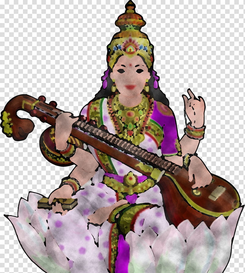 Vasant Panchami Basant Panchami Saraswati Puja, Musical Instrument, String Instrument, Veena, Plucked String Instruments, Indian Musical Instruments, Saraswati Veena, Guitar transparent background PNG clipart