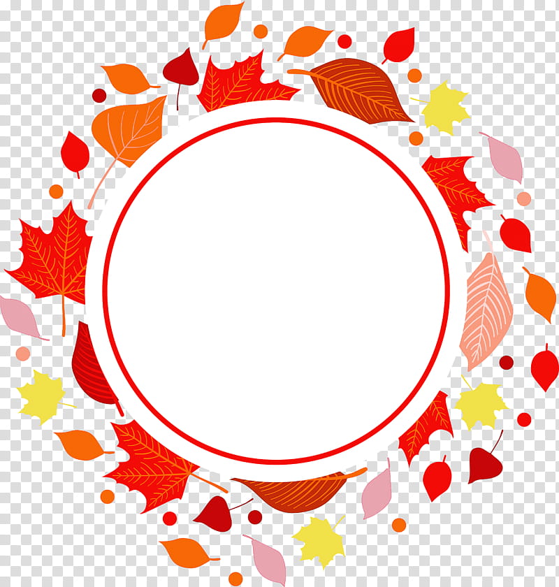 Autumn Frame Autumn Leaves Frame Leaves Frame, Leaf, Circle, Frame, Petal, Silhouette, Text, Plants transparent background PNG clipart