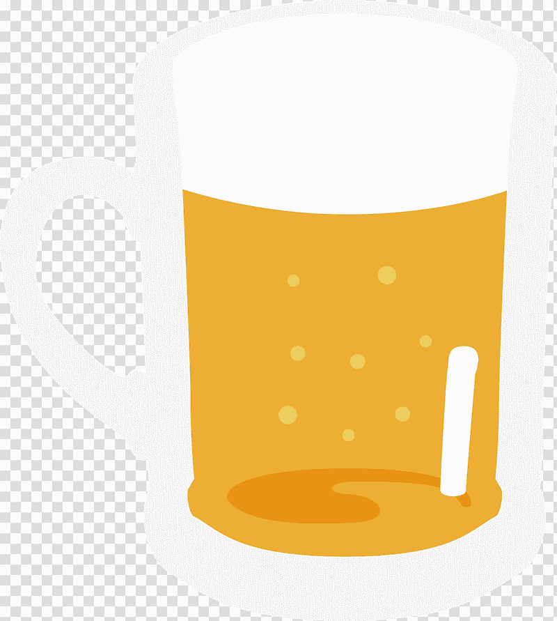 beer drink, Mug, Beer Glass, Pint Glass, Coffee Cup, Yellow transparent background PNG clipart