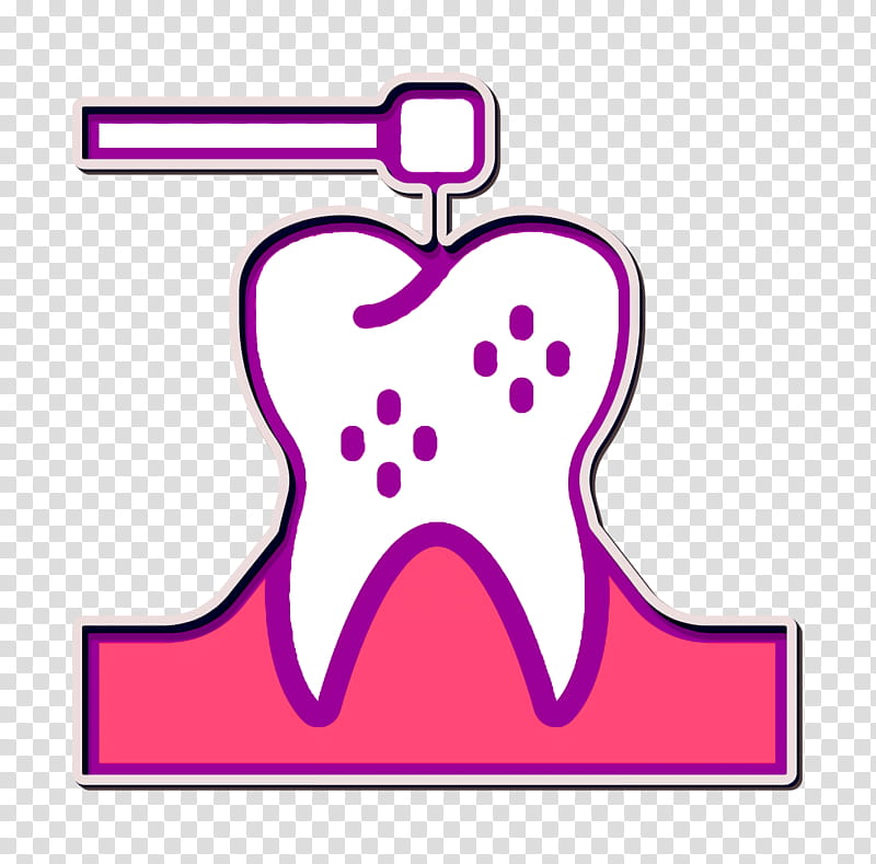 Dentist icon Dentistry icon Dental drill icon, Pink, Violet, Text, Purple, Line, Magenta, Line Art transparent background PNG clipart