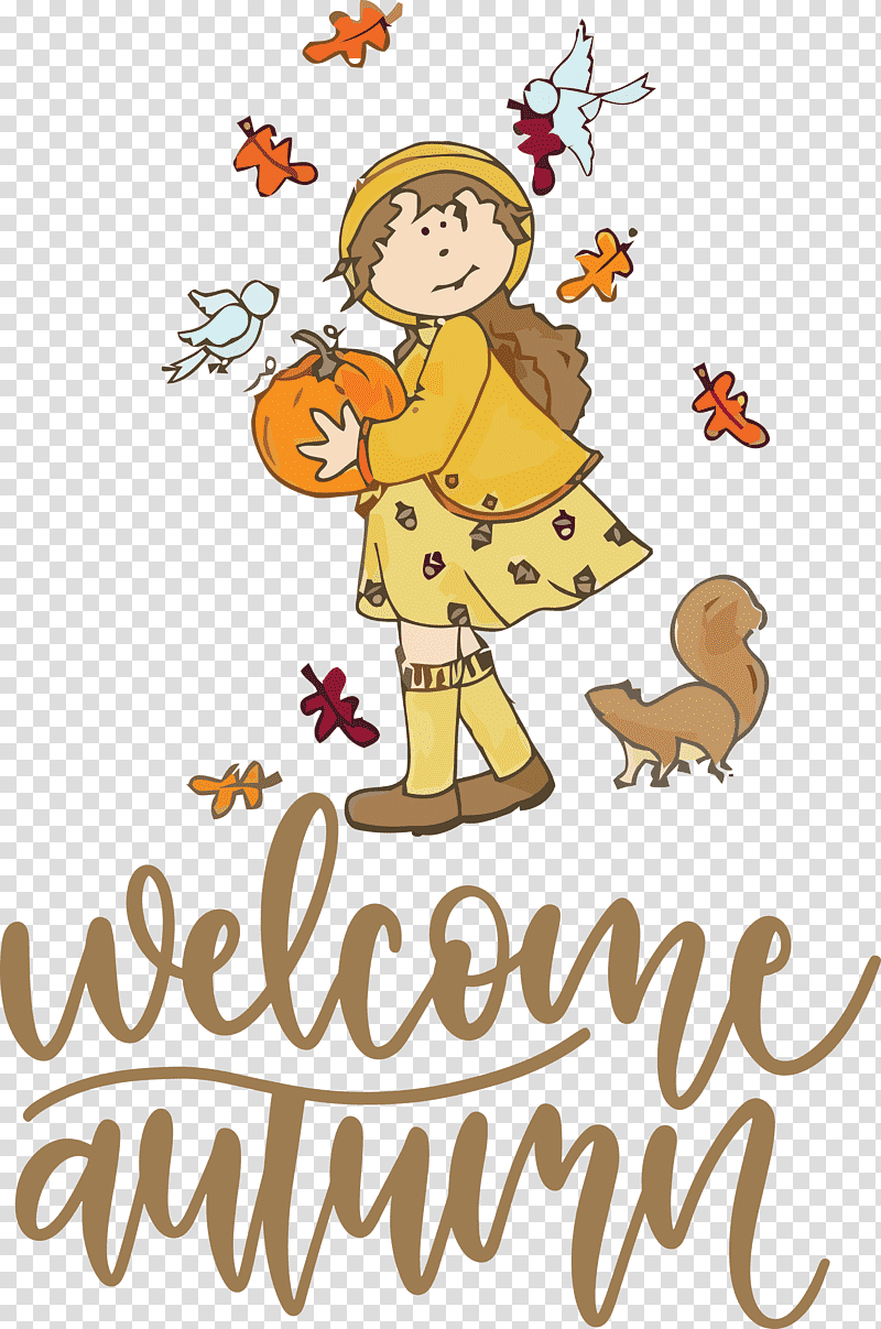 Welcome Autumn Autumn, Line Art, Cartoon, Ascii Art, Painting, Visual Arts, Logo transparent background PNG clipart