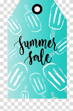 Summer Sale Sales Tag Sales Label, Poster, Film Poster, Logo, Watercolor Painting, Poster Do Filme transparent background PNG clipart thumbnail