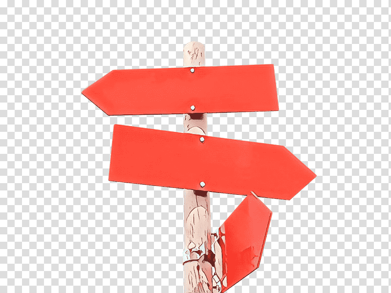 Transparency Traffic sign Direction, position, or indication sign Road, Cartoon, Direction Position Or Indication Sign, Red, Pink transparent background PNG clipart