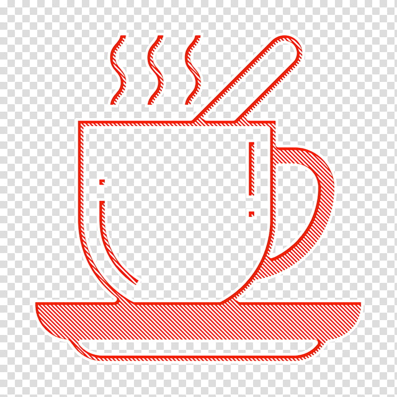 Food and restaurant icon Coffee cup icon Hotel Services icon, Meter, Line, Area transparent background PNG clipart